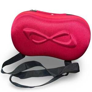 Nfinity Evolution Cheer Shoe Size 7.5 Case Only Bag Red Hard Shell No Shoes